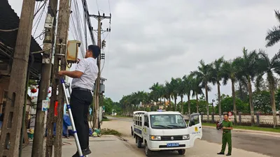 HCTECH làm việc với Công an xã Hải Lăng (Quảng Trị) triển khai giải pháp Camera AI