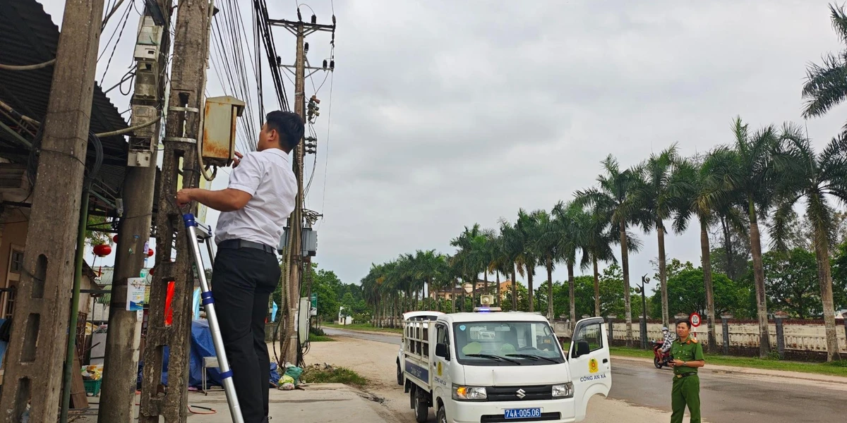 HCTECH làm việc với Công an xã Hải Lăng (Quảng Trị) triển khai giải pháp Camera AI