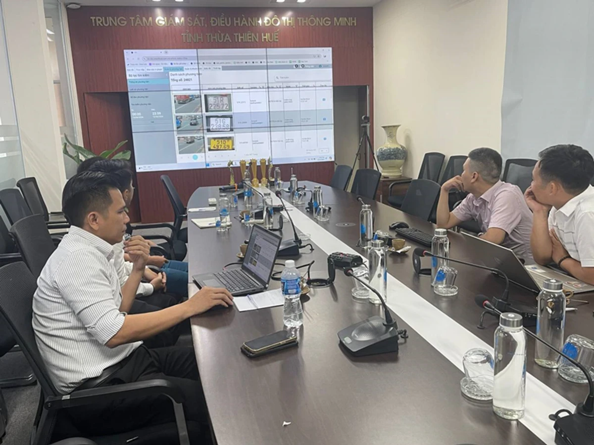 HCTECH trình bày giải pháp Camera AI và chuyển đổi số tại Trung tâm IOC Thừa Thiên Huế