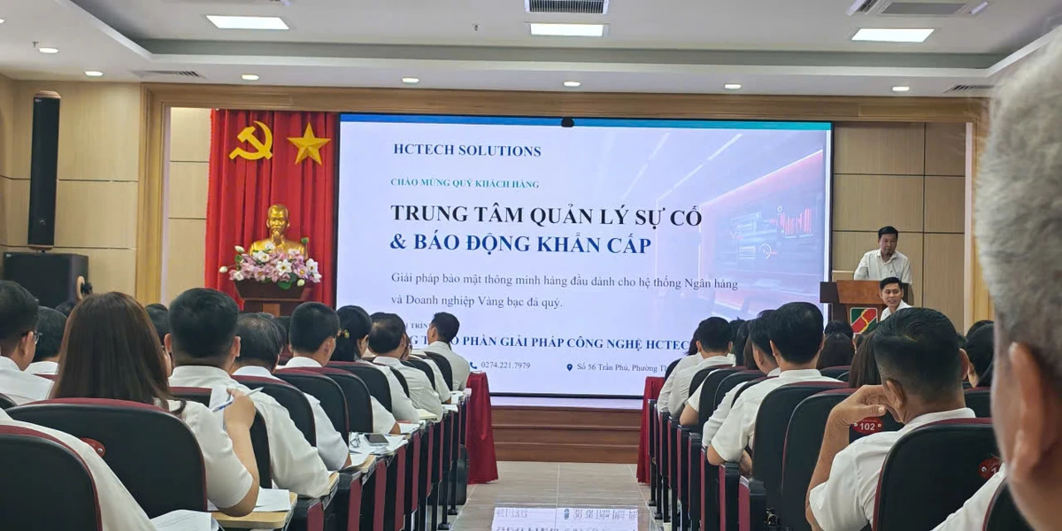 HCTECH phối hợp PC09 Tây Ninh triển khai hội nghị tuyên truyền phòng chống tội phạm lĩnh vực ngân hàng tại Agribank Tây Ninh