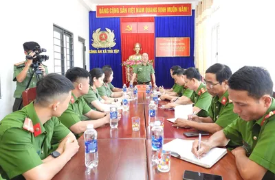 HCTECH trình bày giải pháp Camera AI thông minh tại Công an xã Trà Tập - Đà Nẵng